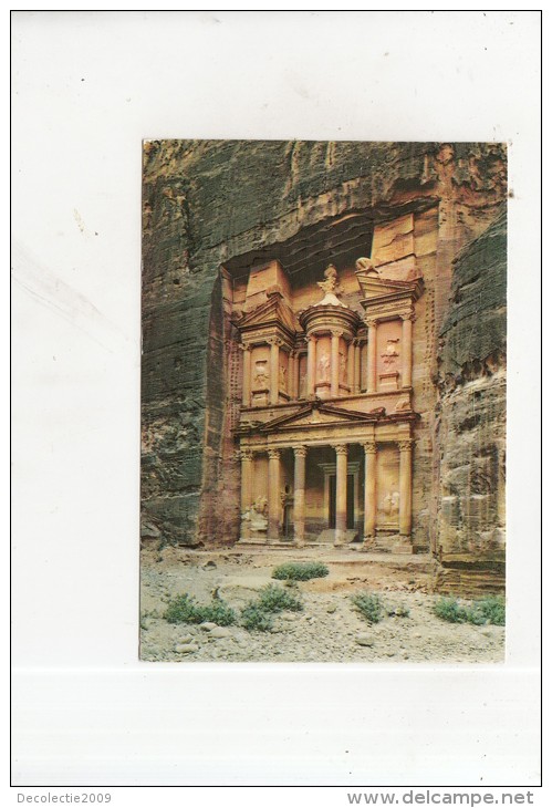 BT14979 Petra Pharaoh S Tresaure House      2 Scans - Jordanie