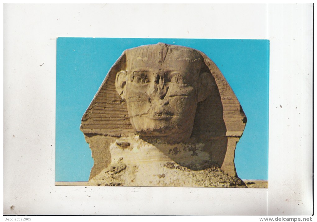 BT14980 Giza The Head Of The Famous Sphinx   2 Scans - Gizeh