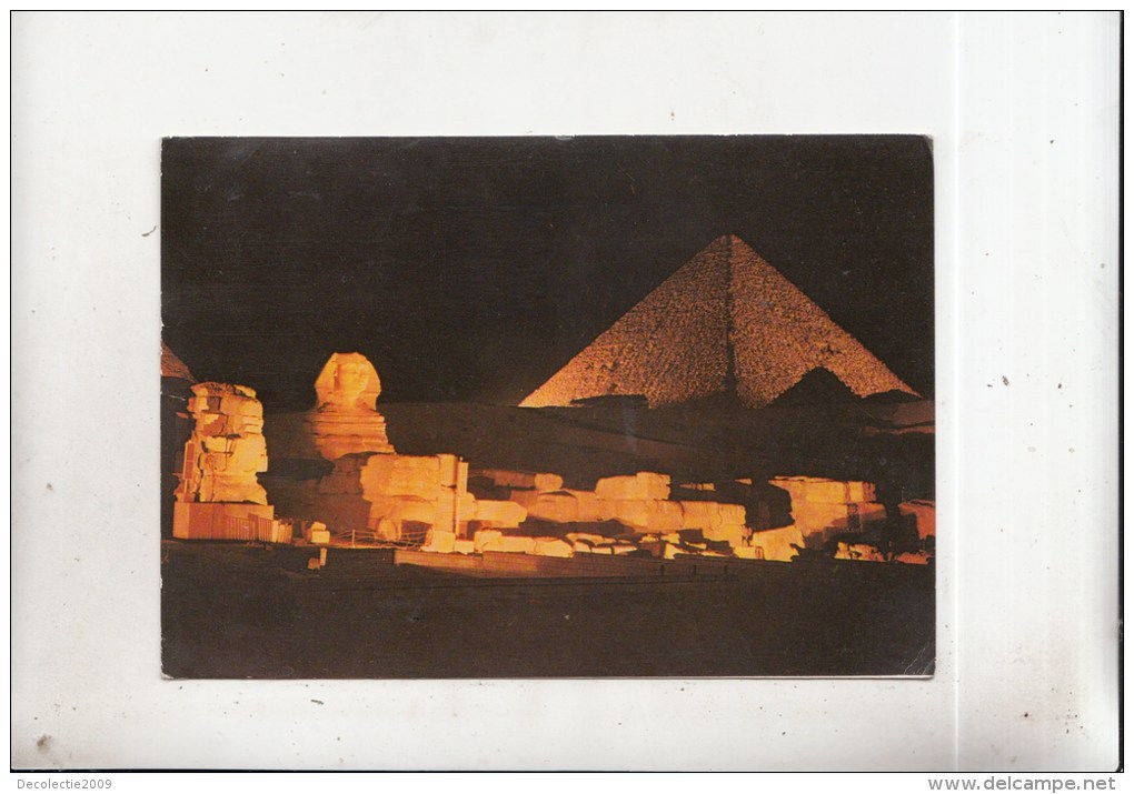 BT14984 Giza Sound And Light At The Pyramids Of Giza   2 Scans - Gizeh