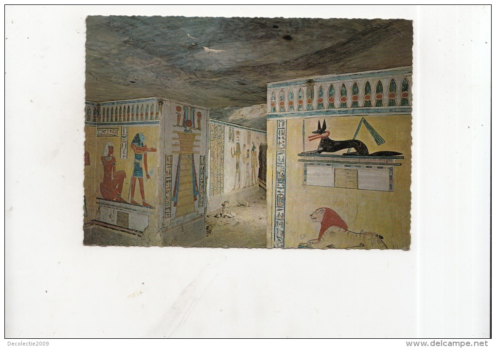 BT14985 Luxor Queen S Valley Mural Painting In The Tomb Of Chamwes    2 Scans - Louxor
