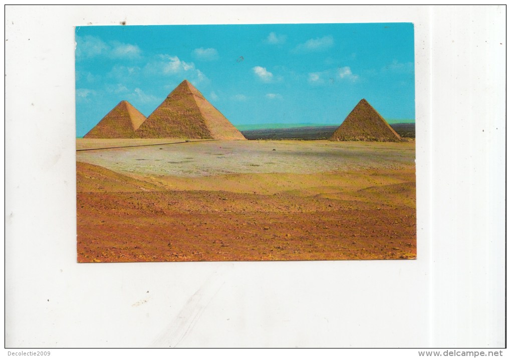 BT14987 Giza The Pyramids    2 Scans - Gizeh