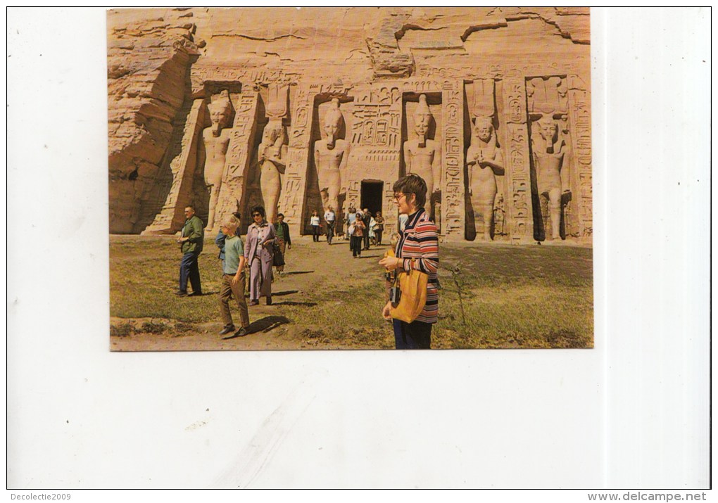 BT14989 The Temple Of Anu Sembel   2 Scans - Temples D'Abou Simbel