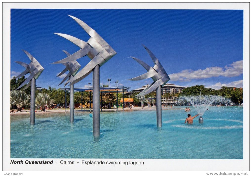 Esplanade Swimming Lagoon, Cairns, North Queensland - Gottschalk Unused - Cairns