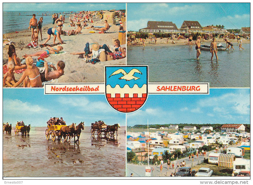 PK-CP Deutschland, Nordseeheilbad Sahlenburg Cuxhaven, Gebraucht, Siehe Bilder! *) - Cuxhaven
