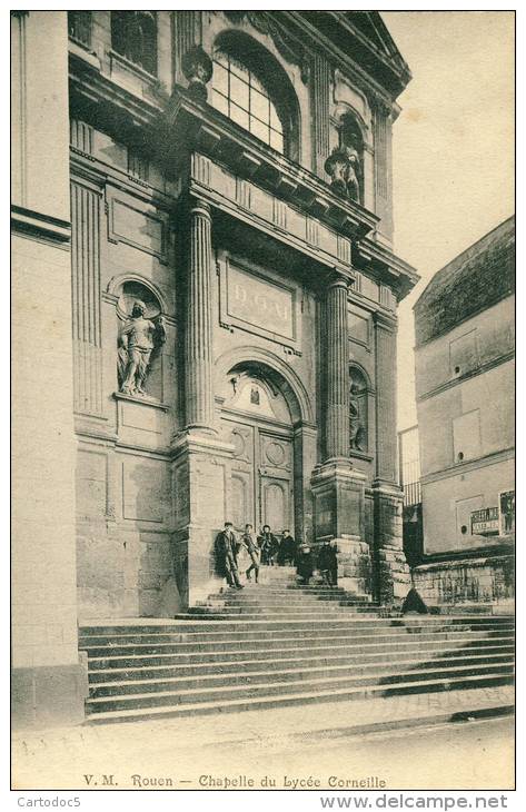 Rouen  Chapelle Du Lycée Corneille    Cpa - Rouen