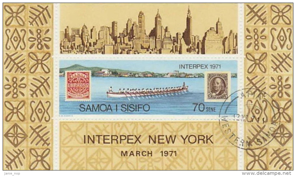 Samoa-1971 Interpex MS Used - Samoa (Staat)