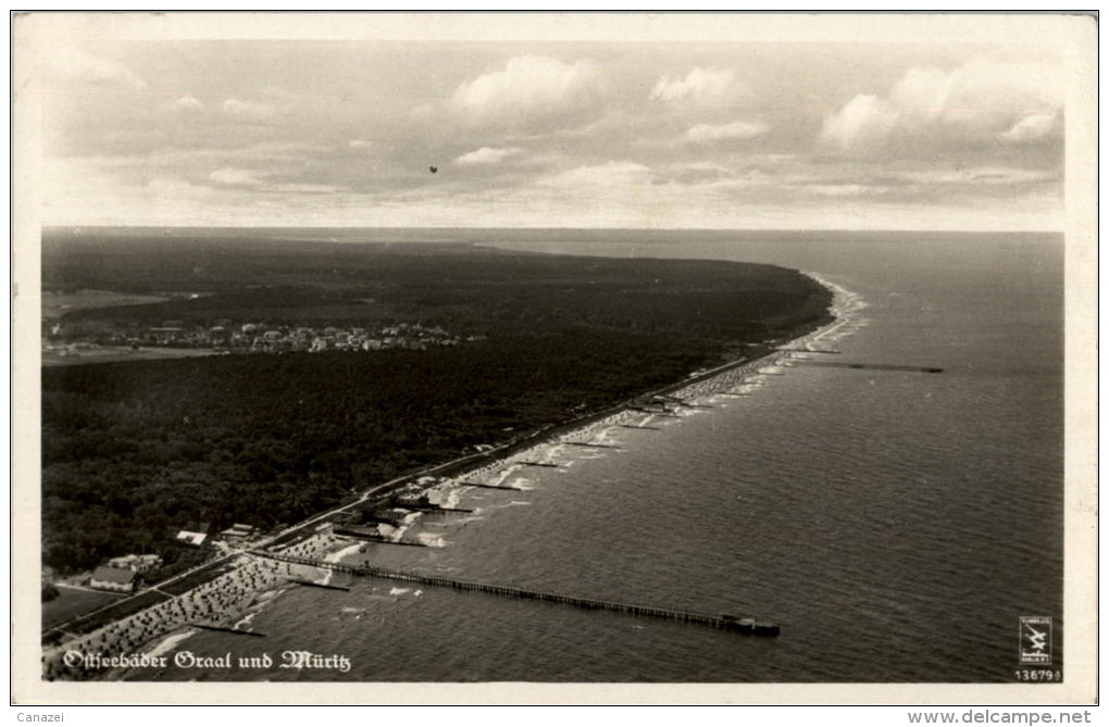 AK Ostseebäder Graal Und Müritz, Luftbild, Ung - Graal-Müritz