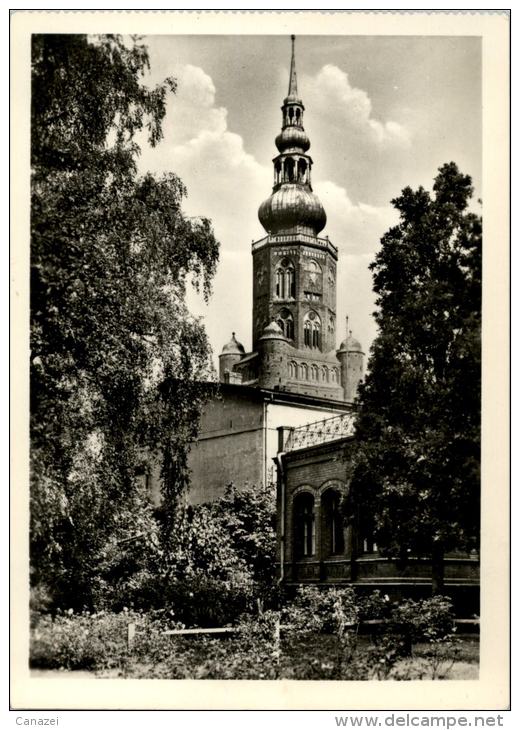 AK Greifswald, Nikolaikirche, Ung - Greifswald