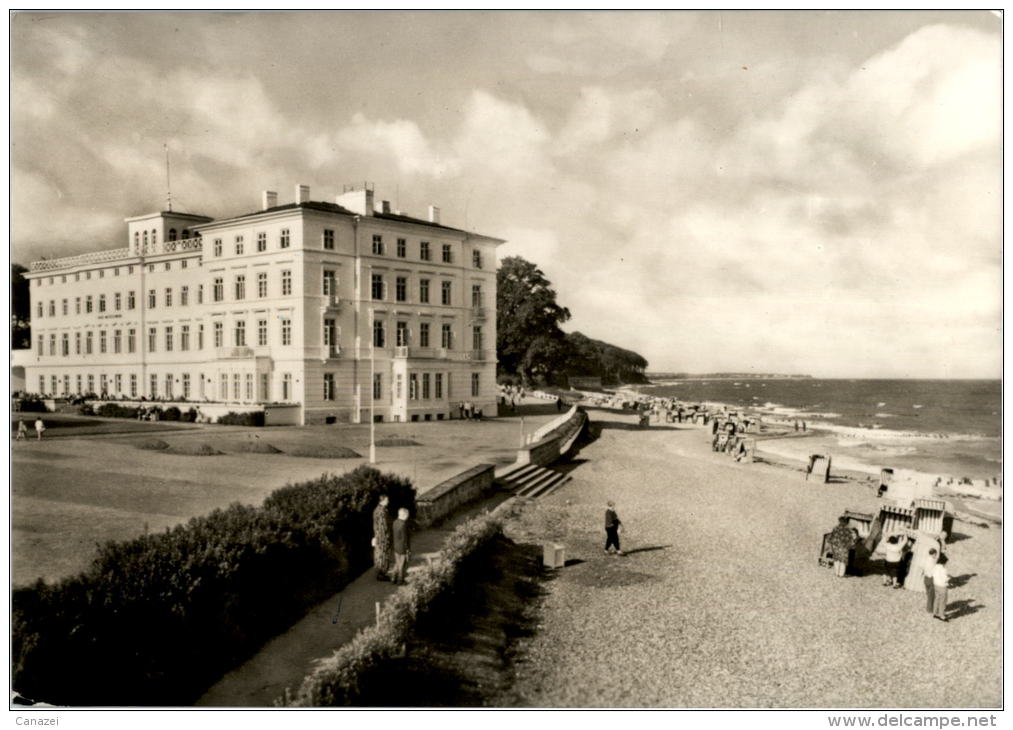 AK Heiligendamm, Blick Zum Haus Mecklenburg, Gel, 1970 - Heiligendamm