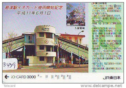 Carte Prépayée  Japon * TRAIN * IO * CARD  (3439) Japan Prepaid Card * ZUG * Karte * TREIN * JR * - Trains