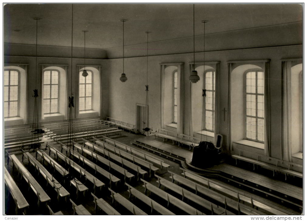 AK Herrnhut, Kirchensaal, Ung, 1973 - Herrnhut