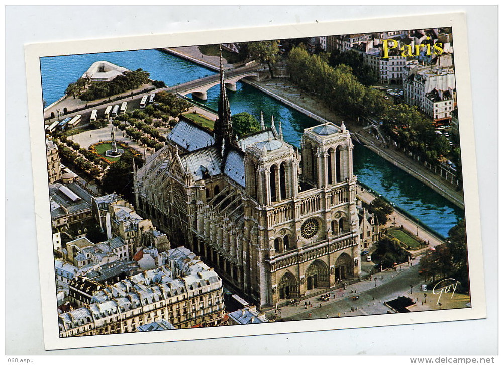 Carte Notre Dame  Flamme Muette Paris Art Metier - Notre Dame Von Paris