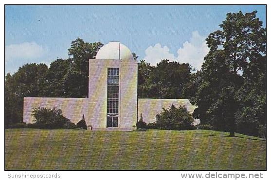 Indiana Indianapolis The James E Holcomb Observatory And Planetarium - Indianapolis