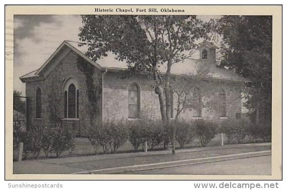 Oklahoma Fort Sill Historic Chapel - Autres & Non Classés