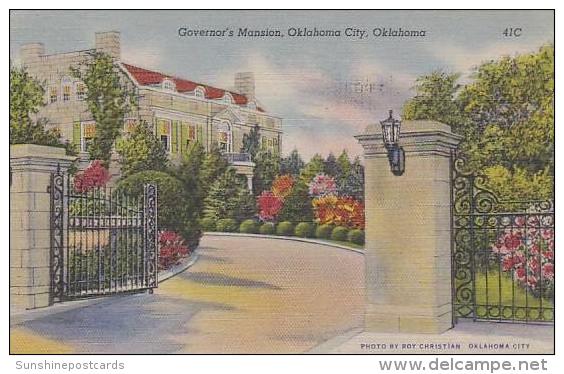 Oklahoma Oklahoma City Governors Mansion - Oklahoma City