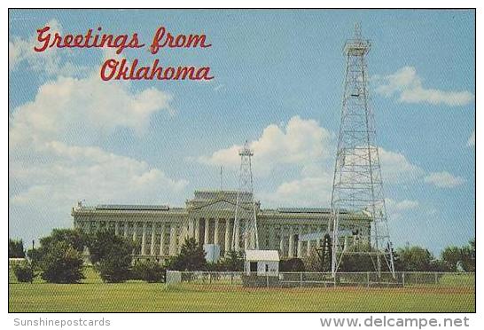 Oklahoma Oklahoma City Greeting From Oklahoma - Oklahoma City