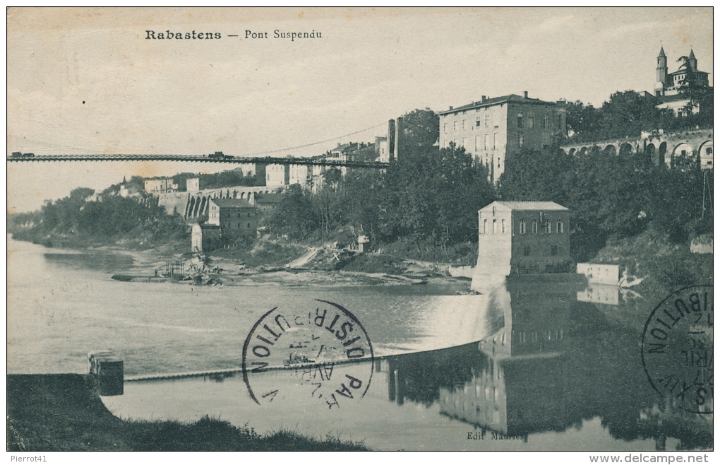 RABASTENS - Pont Suspendu - Rabastens