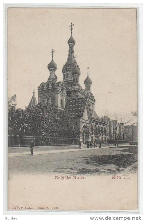 Austria - Wien 3 - Russische Kirche - Russian Church - Russia - Chiese