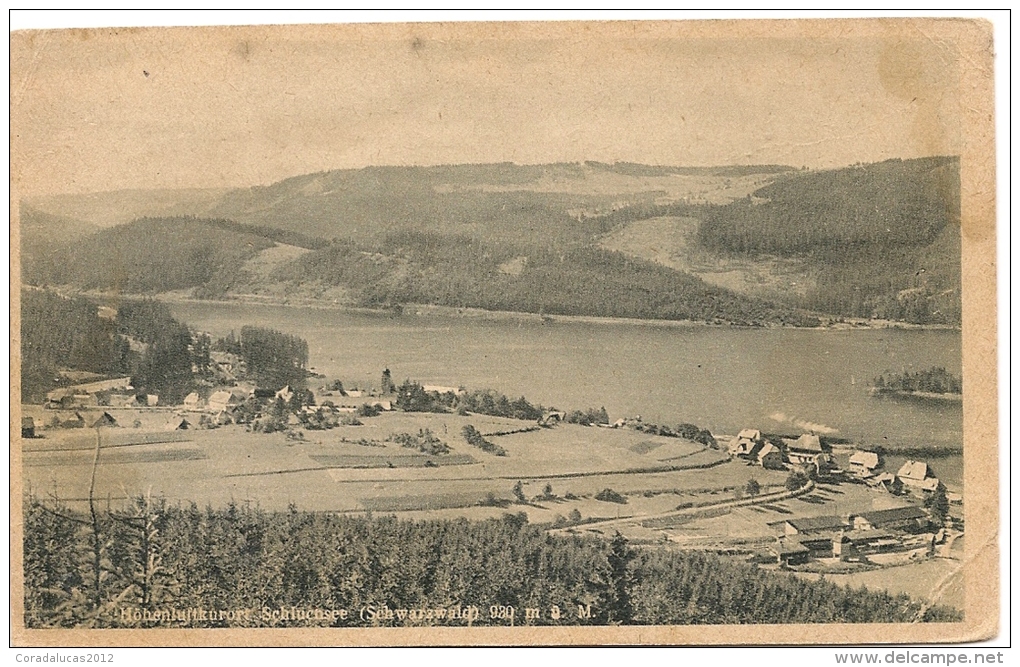 HOHENLUFTKURORT  SCHLUCHSEE  -----SCHWARZWALD - Schluchsee