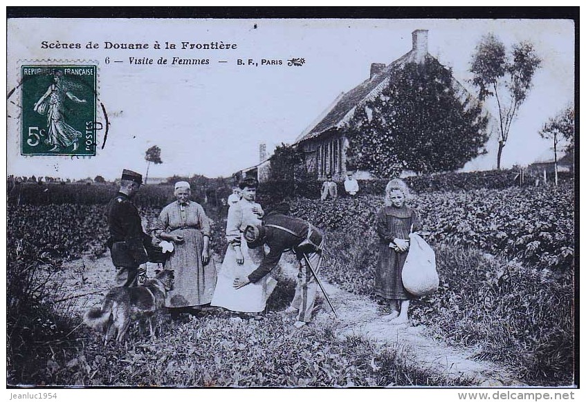 DOUANE FRANCO BELGE LES FEMMES - Douane