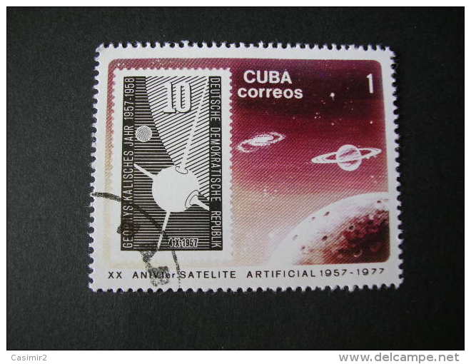 30% COTE TIMBRE  DE CUBA OBLITERE   YVERT N° 1999 - Used Stamps