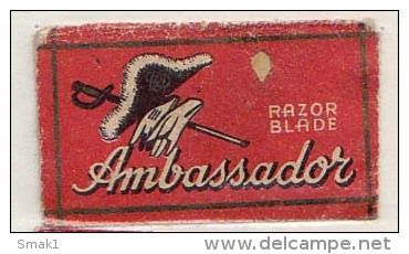 RAZOR BLADE RASIERKLINGE AMBASADOR RAZOR BLADE  Nicht Ohne Rasierer Gefüllt - Rasierklingen