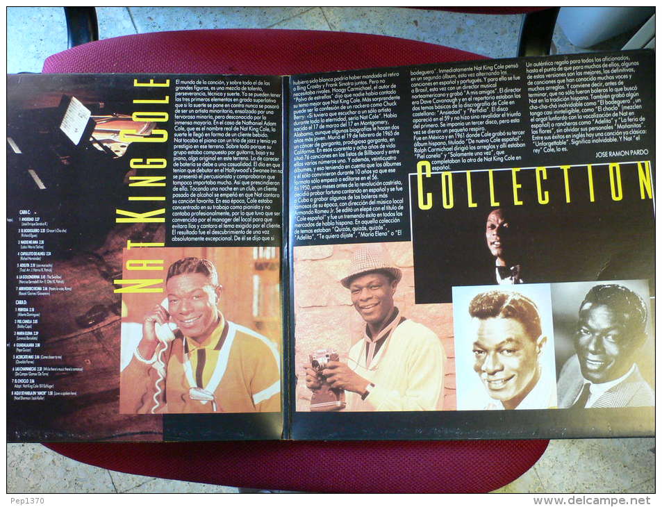 NAT KING COLE  DOBLE (DOUBLE LP) LP  30 CANCIONES - Blues