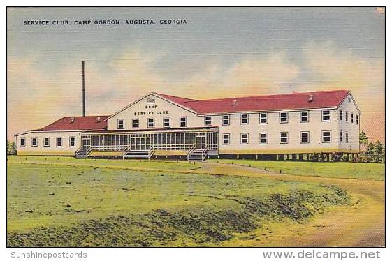 Georgia Augusta Camp Gordon Service Club - Augusta