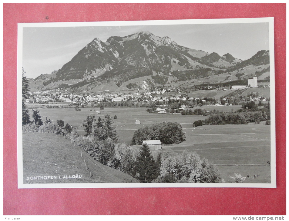 Rppc   Sonthofen Im Allgäu  Not Mailed -------  Ref 992 - Sonthofen