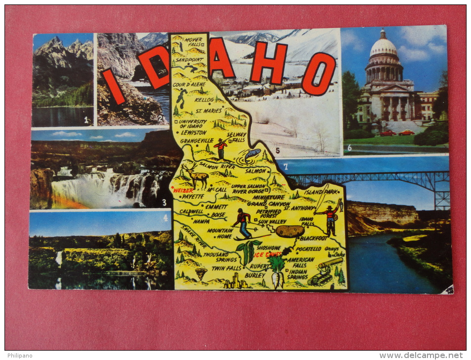 - Idaho >Multi View  1976 Cancel ----  Ref 992 - Boise