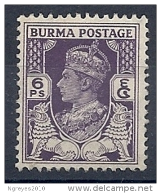 130504164  BURMA  YVERT   Nº  36  *  MH - Burma (...-1947)