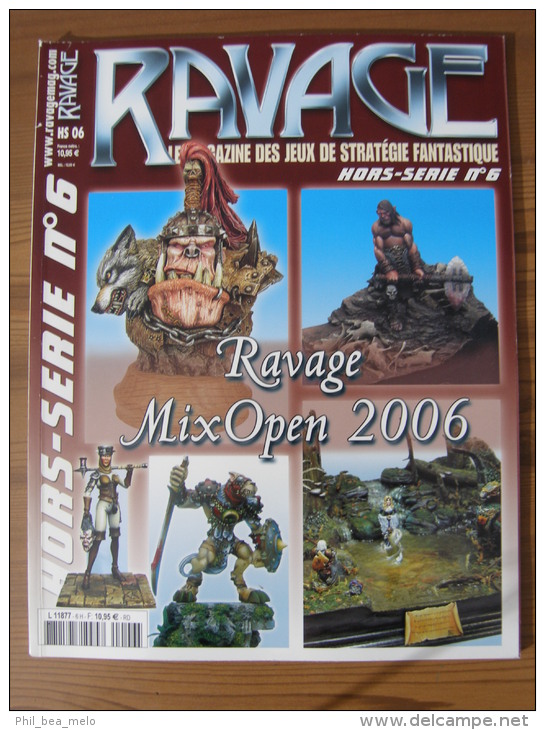 MAQUETTE - RAVAGE HORS-SERIE N° 6 RAVAGE MIX OPEN 2006 - MARS 2007 - 84 PAGES - France