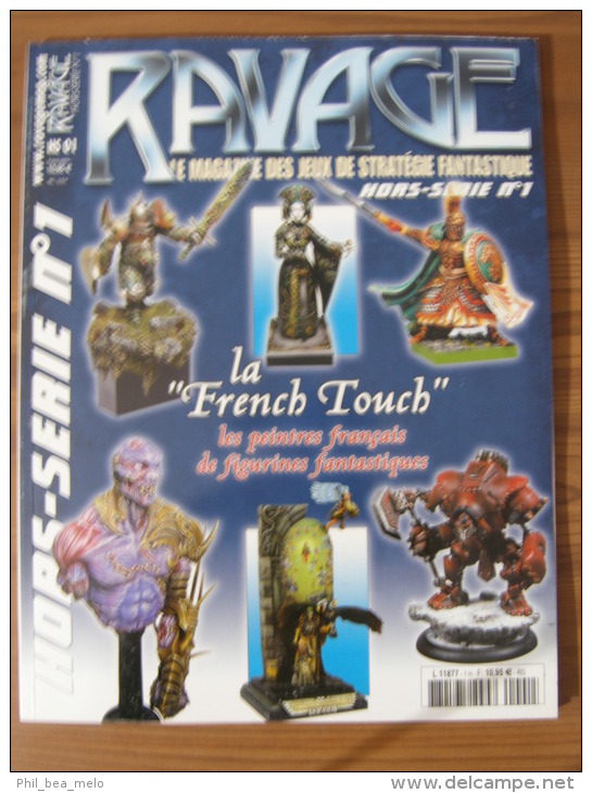 MAQUETTE - RAVAGE HORS-SERIE N° 1 LA "FRENCH TOUCH" LES PEINTRES FRANCAIS - 2005 - 84 PAGES - France