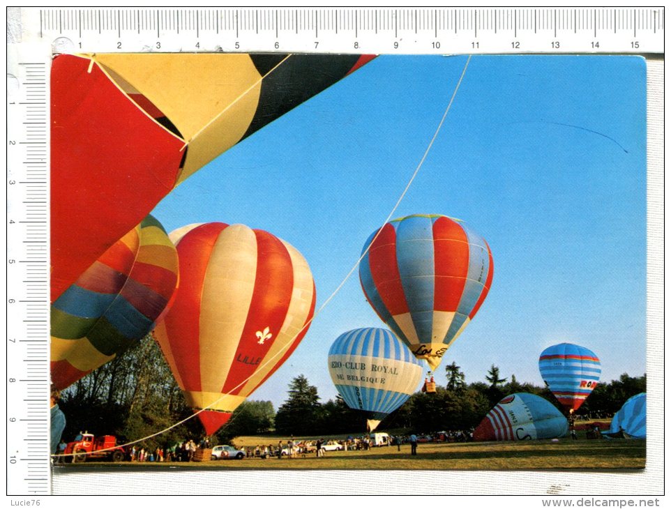 MONTGOLFIERES  -  Bicentenaire De L Invention Des Aérostats  -   1783 - 1983 - Globos