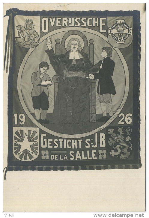 Overijse :   Gesticht St. J.B. De La Salle  :  1926   (   Oude Prent ,  Formaat   17 X 11.5  Cm ) - Overijse