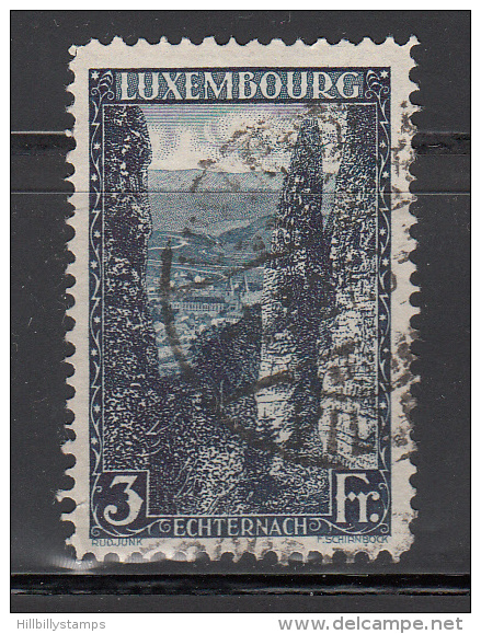 Luxembourg  Scott No. 153 Used  Year 1923 - Usati