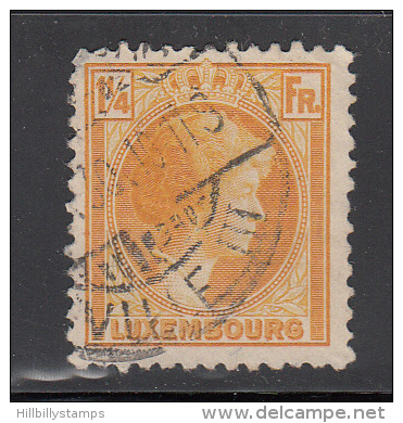 Luxembourg  Scott No. 181  Used  Year 1930 - Usados
