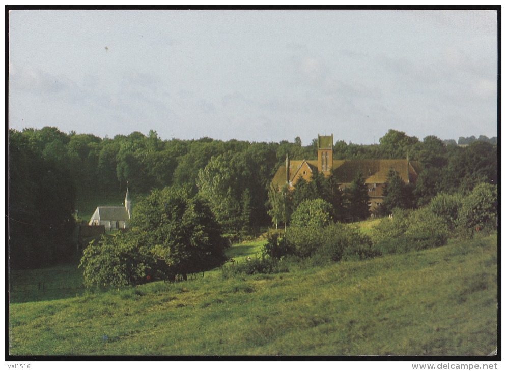 SAINT POL SUR TERNOISE - Abbaye Cistercienne N.D. De Belval - Eglise De Belval Et Monastere - 10x15cm - Saint Pol Sur Ternoise