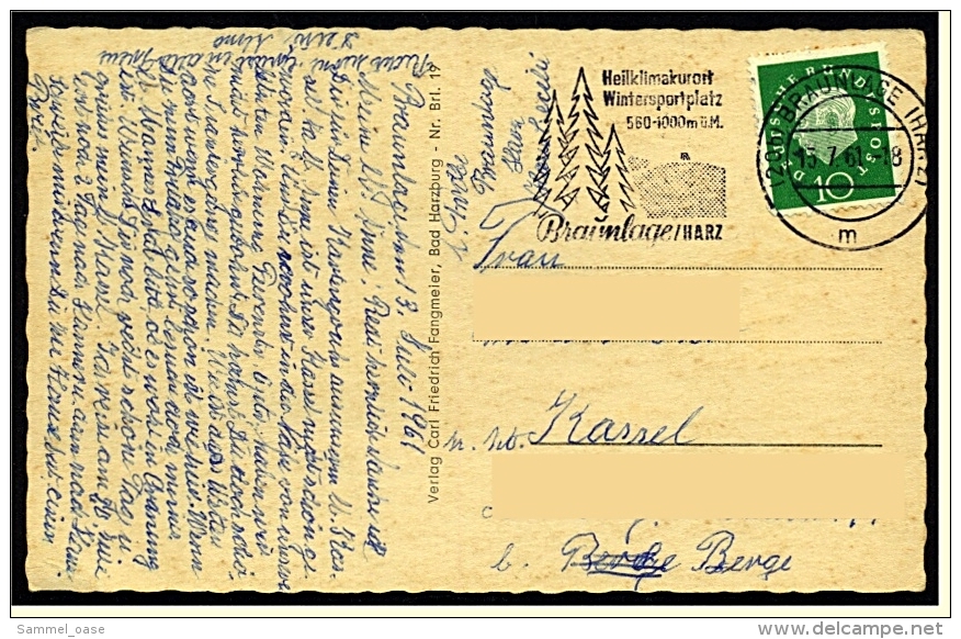 Braunlage Im Harz  -  Mehrbild Ansichtskarte  Ca.1961    (1853) - Braunlage