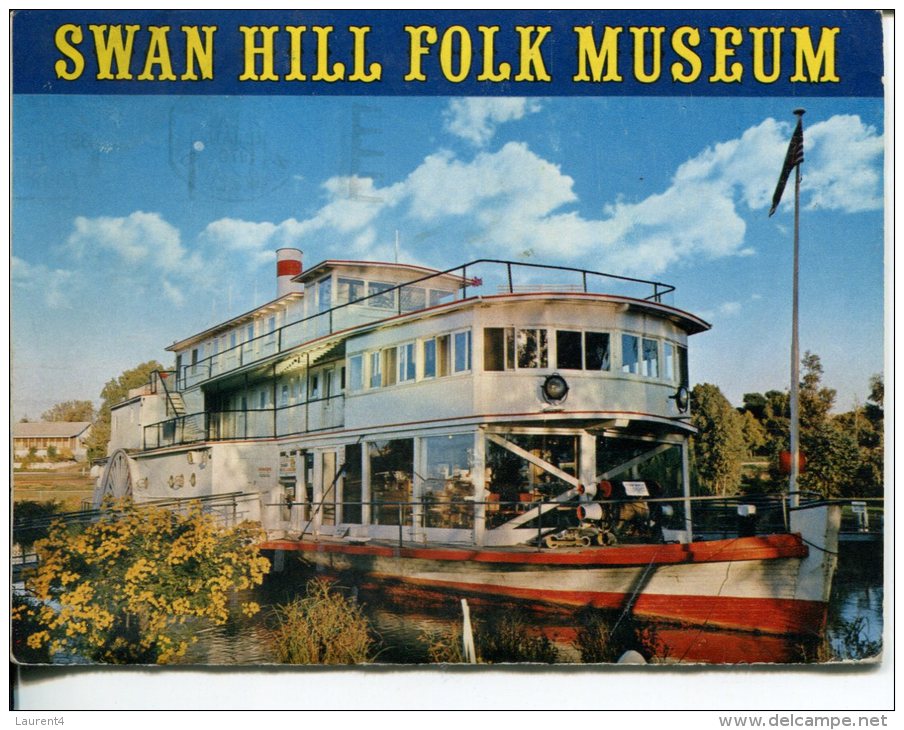 (booklet 29) Australia - VIC - Swan Hill Folk Museum (older Booklet) - Swan Hill