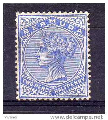 Bermuda - 1884 - 2½d Definitive - Used - Bermudes