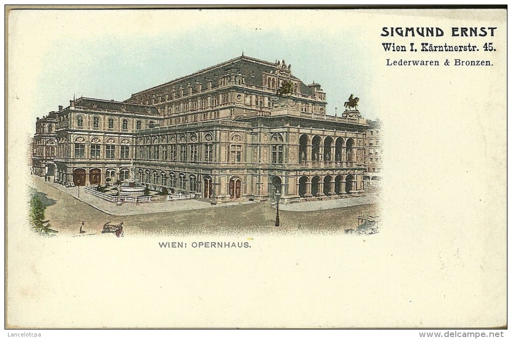 WIEN / OPERNHAUS - Vienna Center