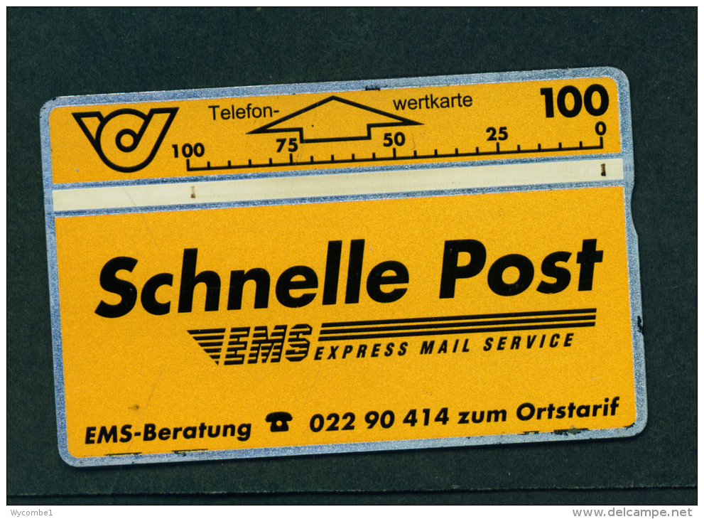 AUSTRIA - Optical Phonecard As Scan - Austria