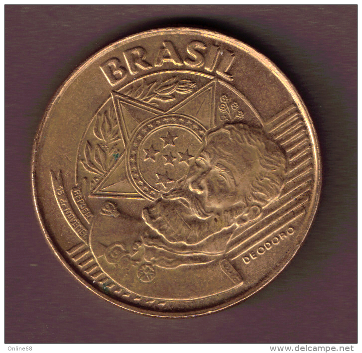 BRASIL 25 CENTAVOS 2000 DEODORO - Brazil
