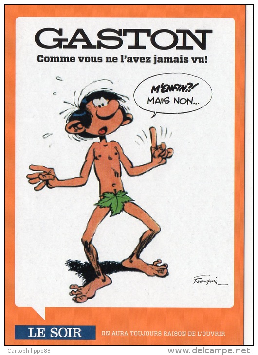 CPM GASTON LAGAFFE DE FRANQUIN BD - Bandes Dessinées