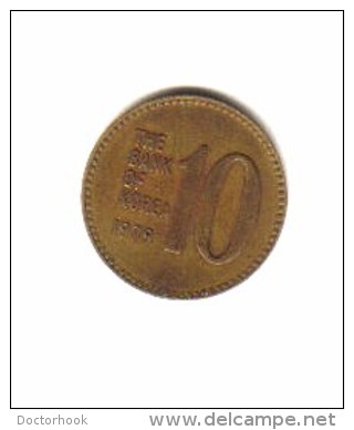 KOREA---South    10  WON  1979  (KM # 6A) - Corea Del Sud