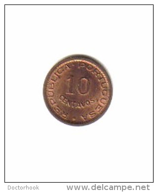 ANGOLA   10  CENTAVOS  1949 (KM # 70) - Angola