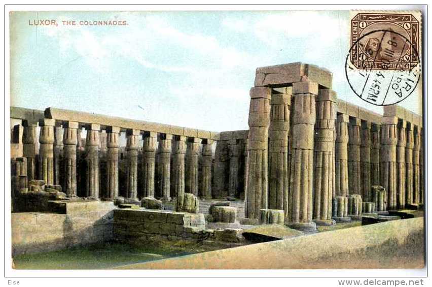 EGYPTE  LUXOR THE COLONNADES - Louxor