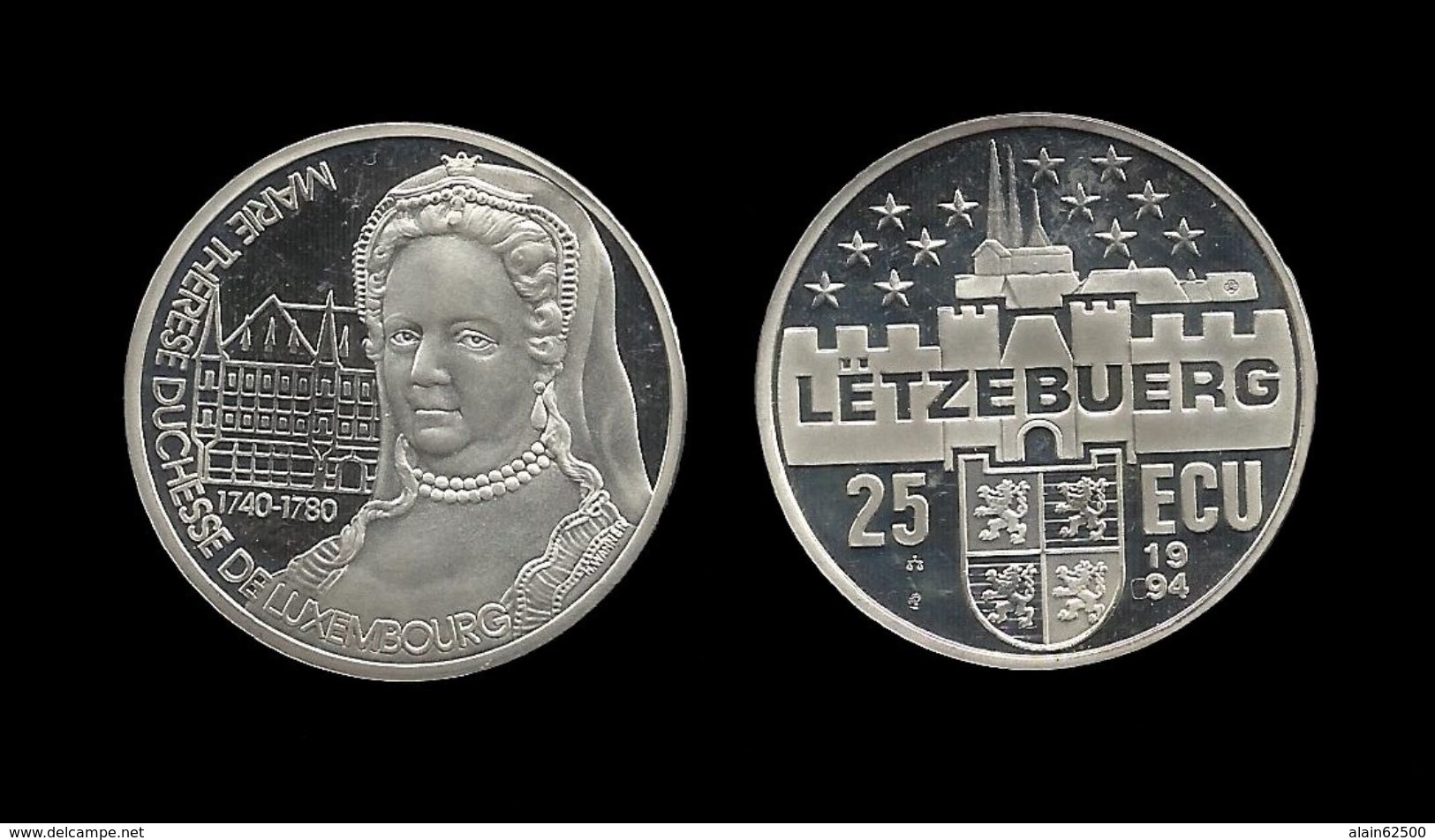 LUXEMBOURG .25 ECU . 1994 . - Luxemburg