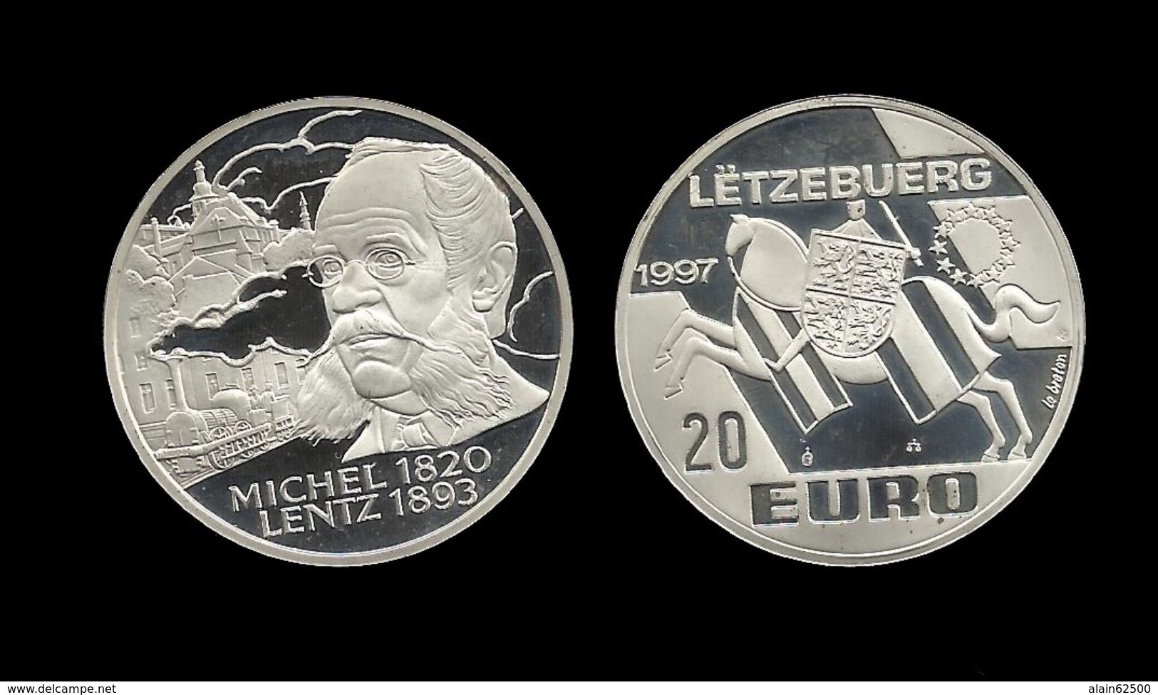 LUXEMBOURG . 20 EUROS . 1997 . - Luxemburgo